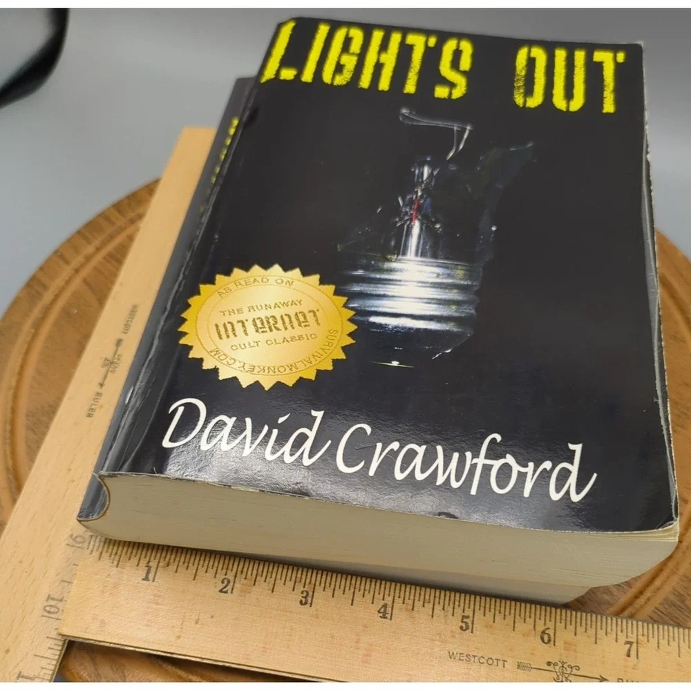 Lot of 2 - Lights Out - Collision Course‎ - by David Crawford - Two Paperpacks